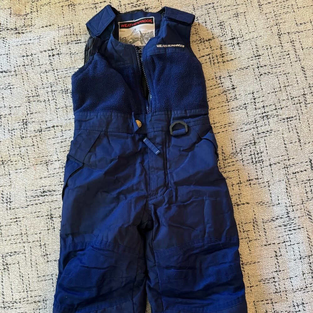 Weatherproof Boys/Kids Navy Blue Snowpants - Size 2T